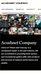 Mobile Screenshot of employment.acushnetgolf.com